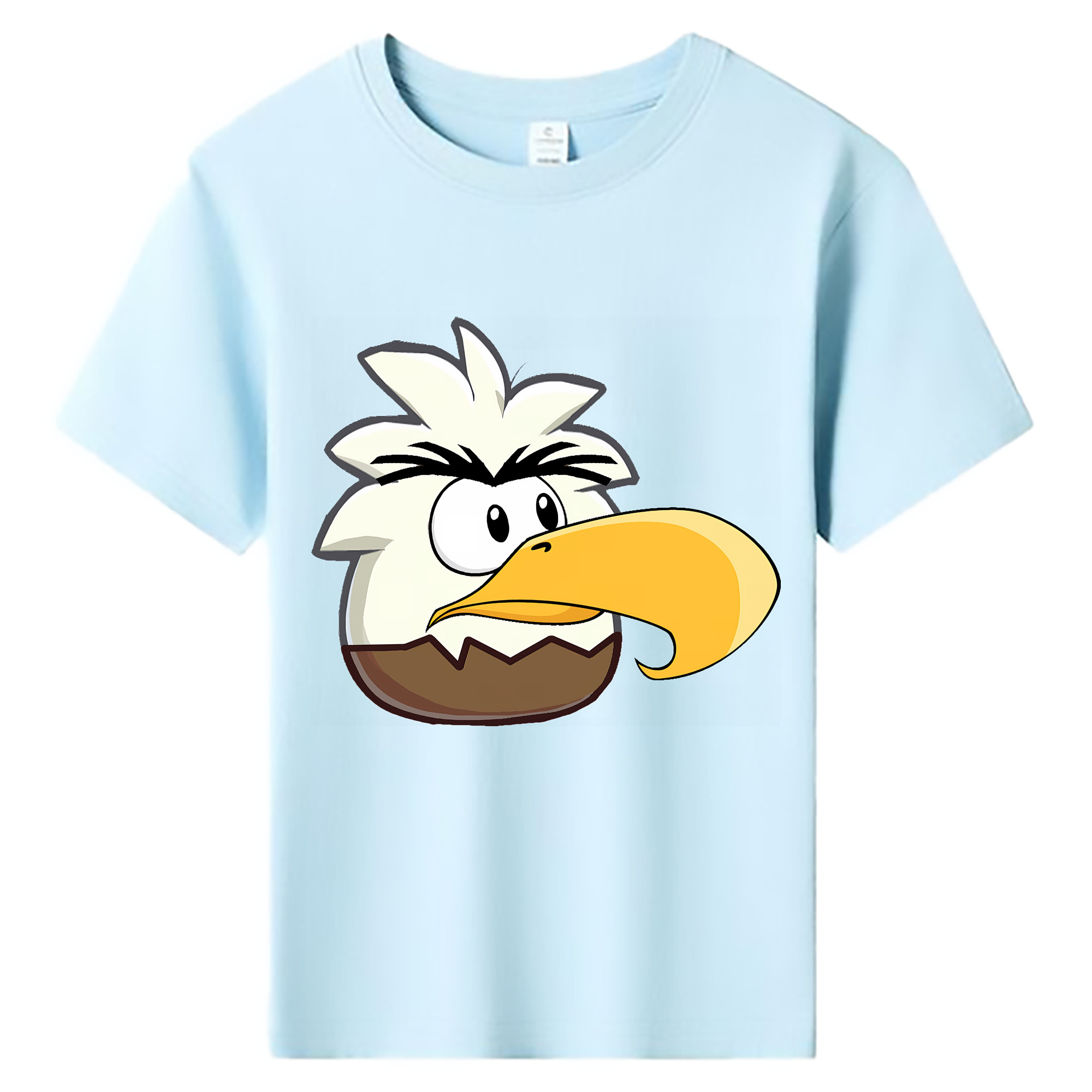 （画像用） Angry Birds アングリーバード 綿100％キッズTシャツ（フロントプリント）
